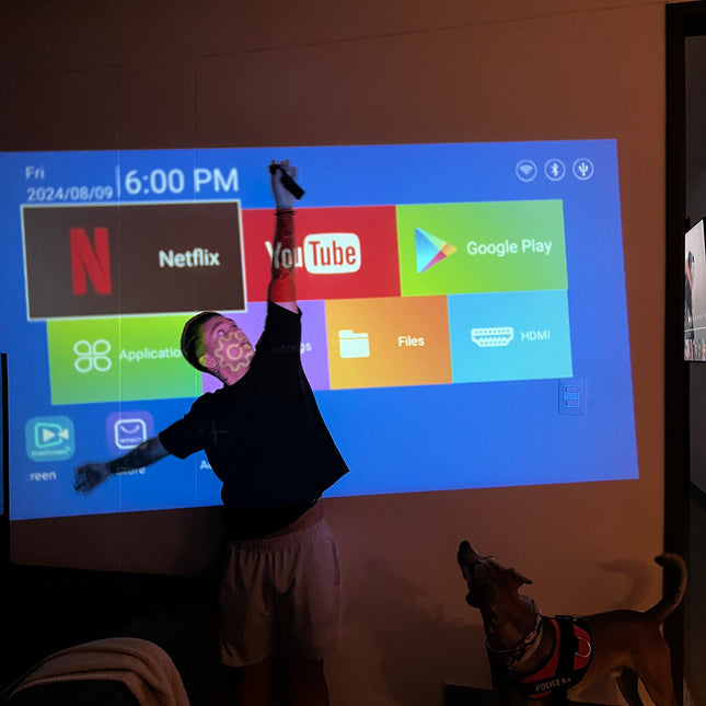 Proyector de video andorid 🔥original 4K HY-300