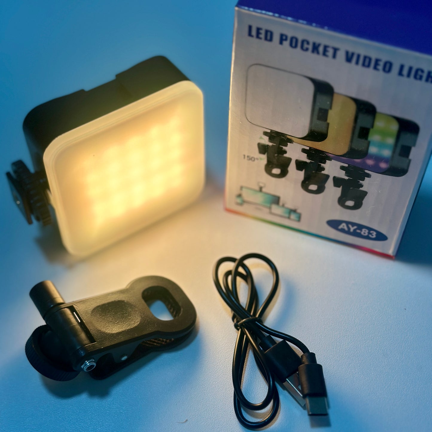 Luz led recargable multicolor ⚡️🌈