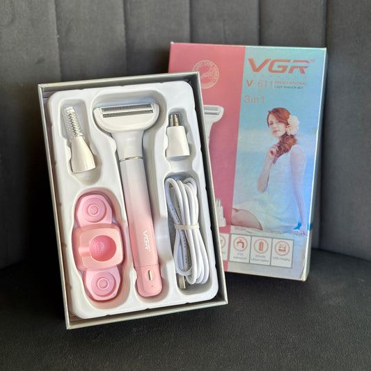 Máquina afeitadora 3en1  para mujer 💖 VGR 611