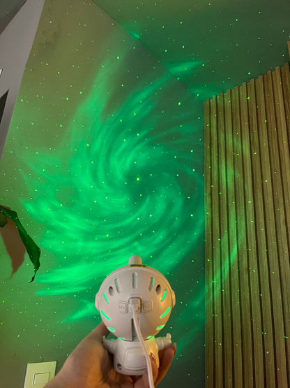 Astronauta proyector de nebulosas y estrellas mini