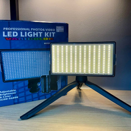 Panel LED-416 varicolor PRO portátil recargable