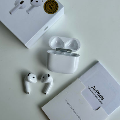 Audífonos AirPos 4 generación🍎con cancelación de ruido 🫰🏻