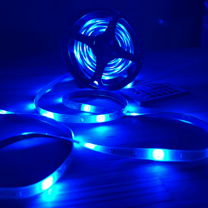 Cinta led RGB (5 metros) + con control remoto