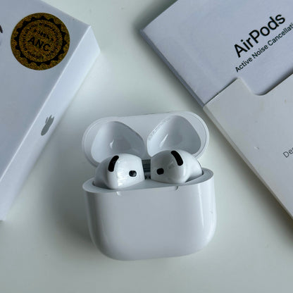 Audífonos AirPos 4 generación🍎con cancelación de ruido 🫰🏻