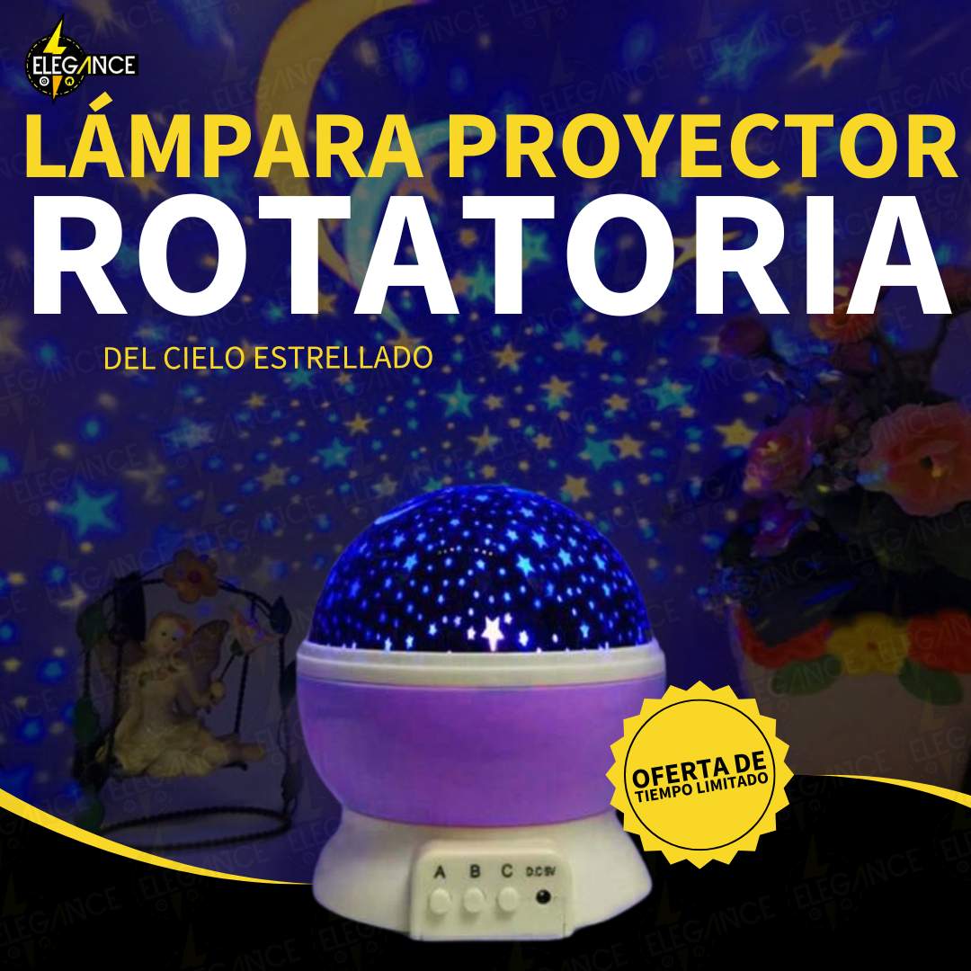 LAMPARA PROYECTOR DE CIELO ESTRELLADO