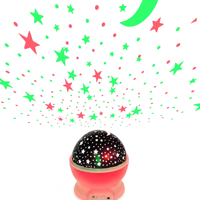 Lampara proyectora de lunas y estrellas ✨ Star master 🌈