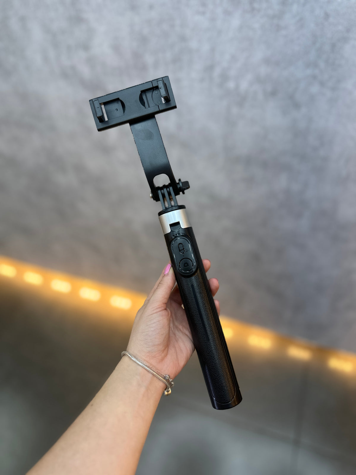 Trípode selfie x2 altura 1,30 + control Bluetooth