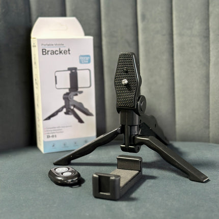 Trípode de mesa o selfie 🤳 con control bluetooth D-01⭐️
