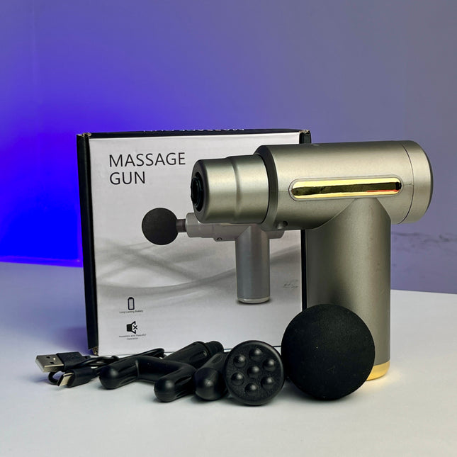 Masajeador GUN recargable para terapia y masajes⚡️