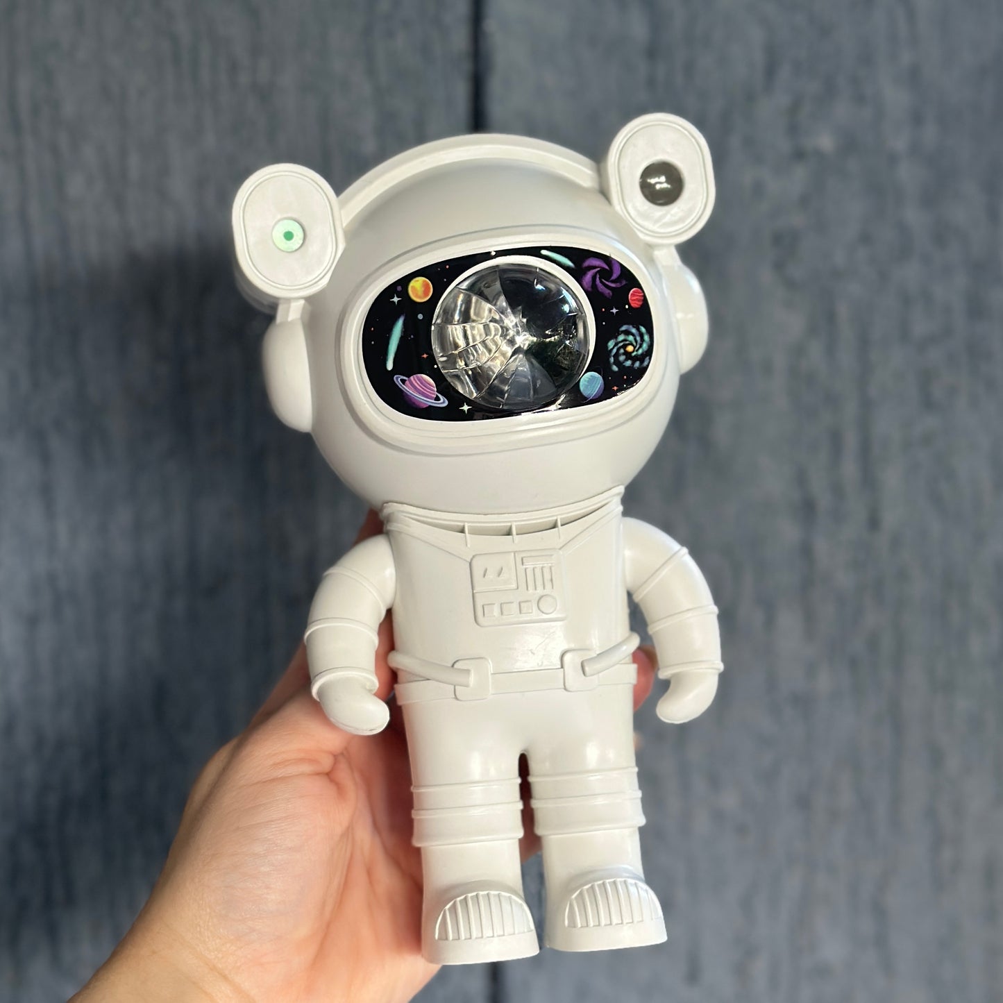 Lámpara astronauta proyector con parlante bluetooth 🚀🧑‍🚀✨