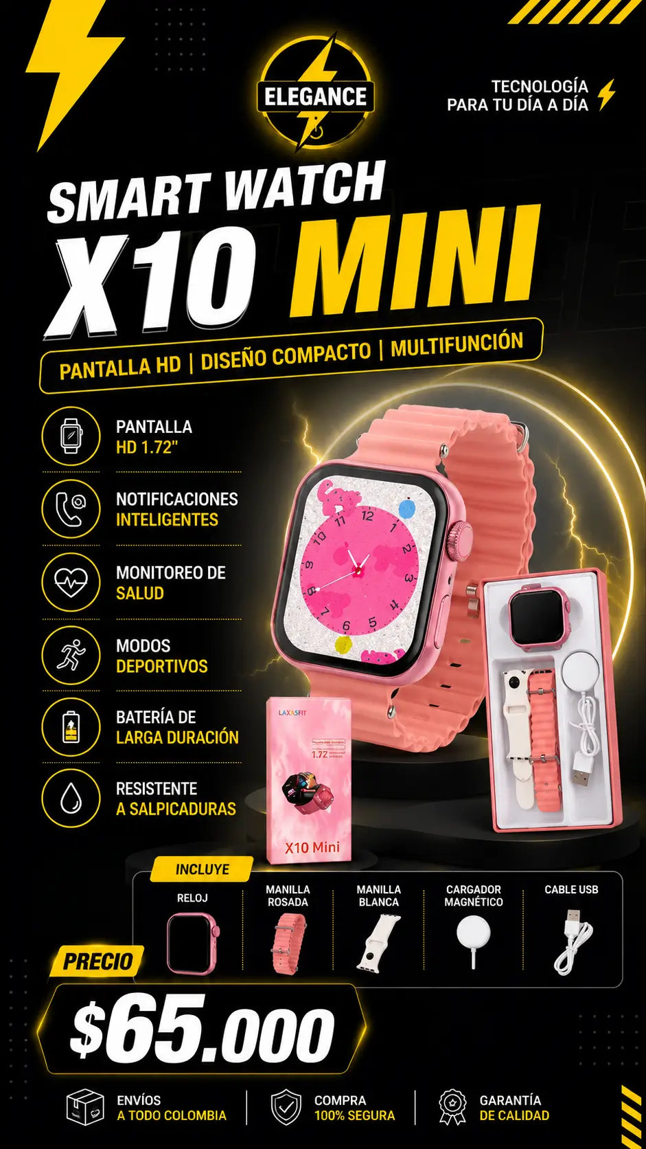 Smart Watch x10 mini