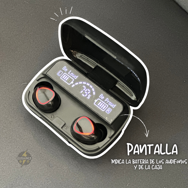 Combo por 2 Audifonos M-10 con power bank