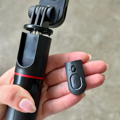 Trípode con luz y control bluetooth L15📸⚡️