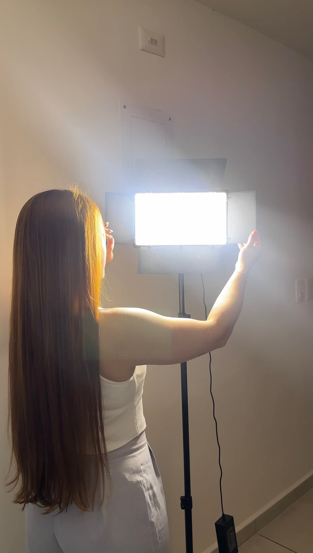 Panel de luz PRO led U-880 PROFESIONAL + trípode 2,10 + 2 baterías + obsequio 🎁
