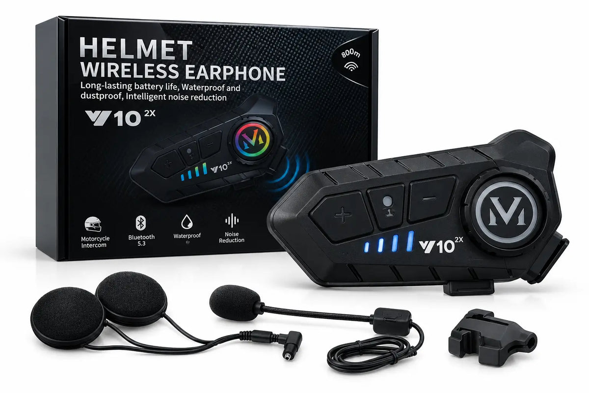 Intercomunicador para moto V10