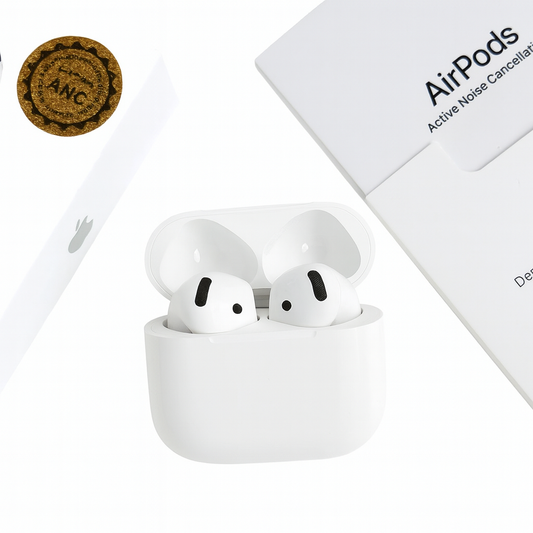 Audífonos AirPos 4 generación🍎con cancelación de ruido 🫰🏻