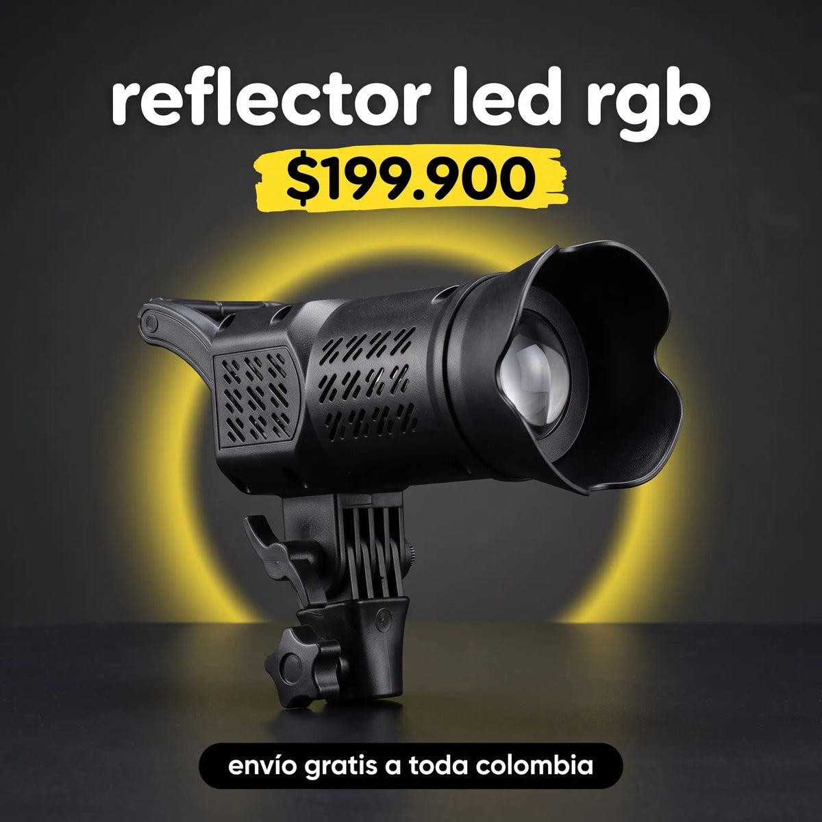Reflector multicolor RGB profesional led FSD-168