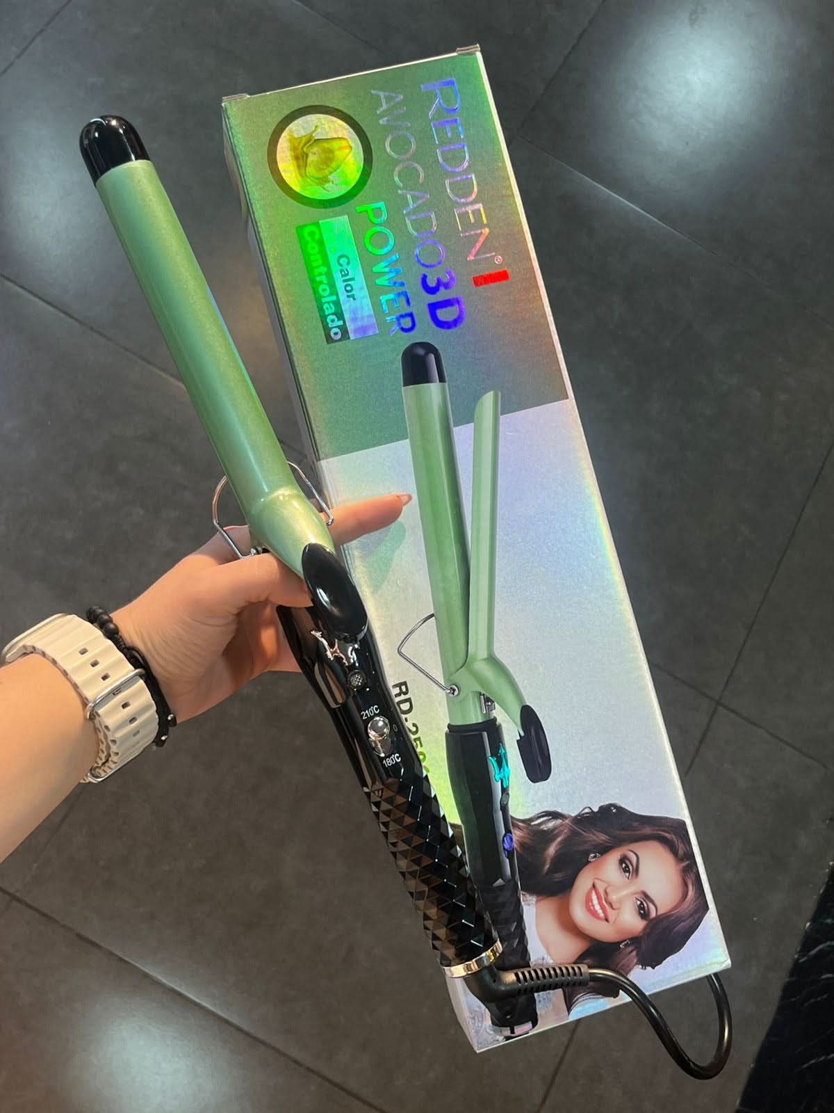 Rizador aguacate para el cabello 🥑