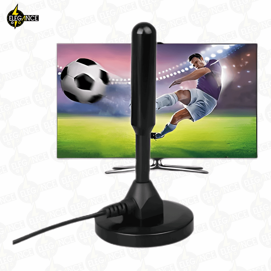 Antena TDT Full HD con Cable de 5 Metros - Elegance Colombia