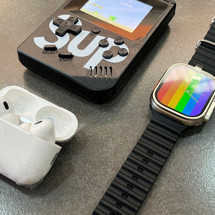 Combo 4en1 game boy+ reloj+ aipods - Elegance Colombia