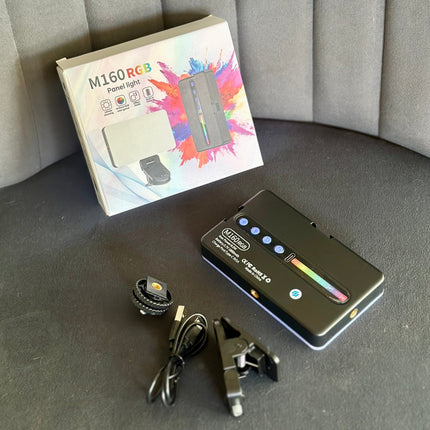 ¡Combo para crear contenido! Luz m160 RGB + Trípode Jc16 - Elegance Colombia