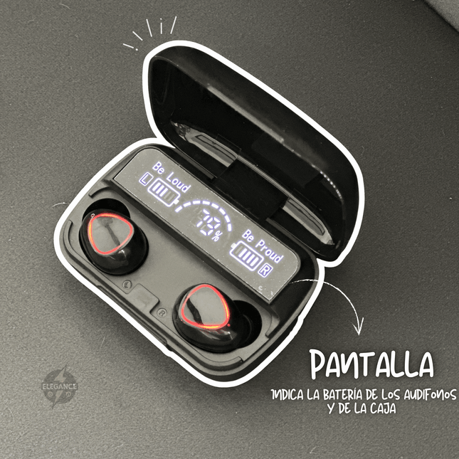 Combo por 2 Audifonos M - 10 con power bank - Elegance Colombia