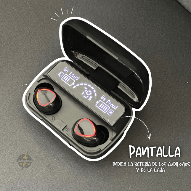 Combo por 2 Audifonos M - 10 con power bank - Elegance Colombia