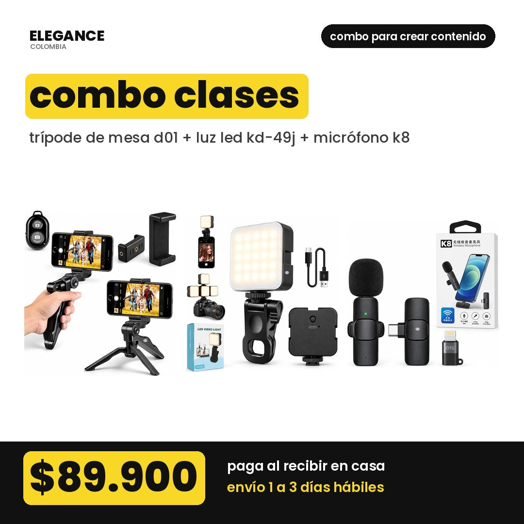 Combo Clases - Elegance Colombia