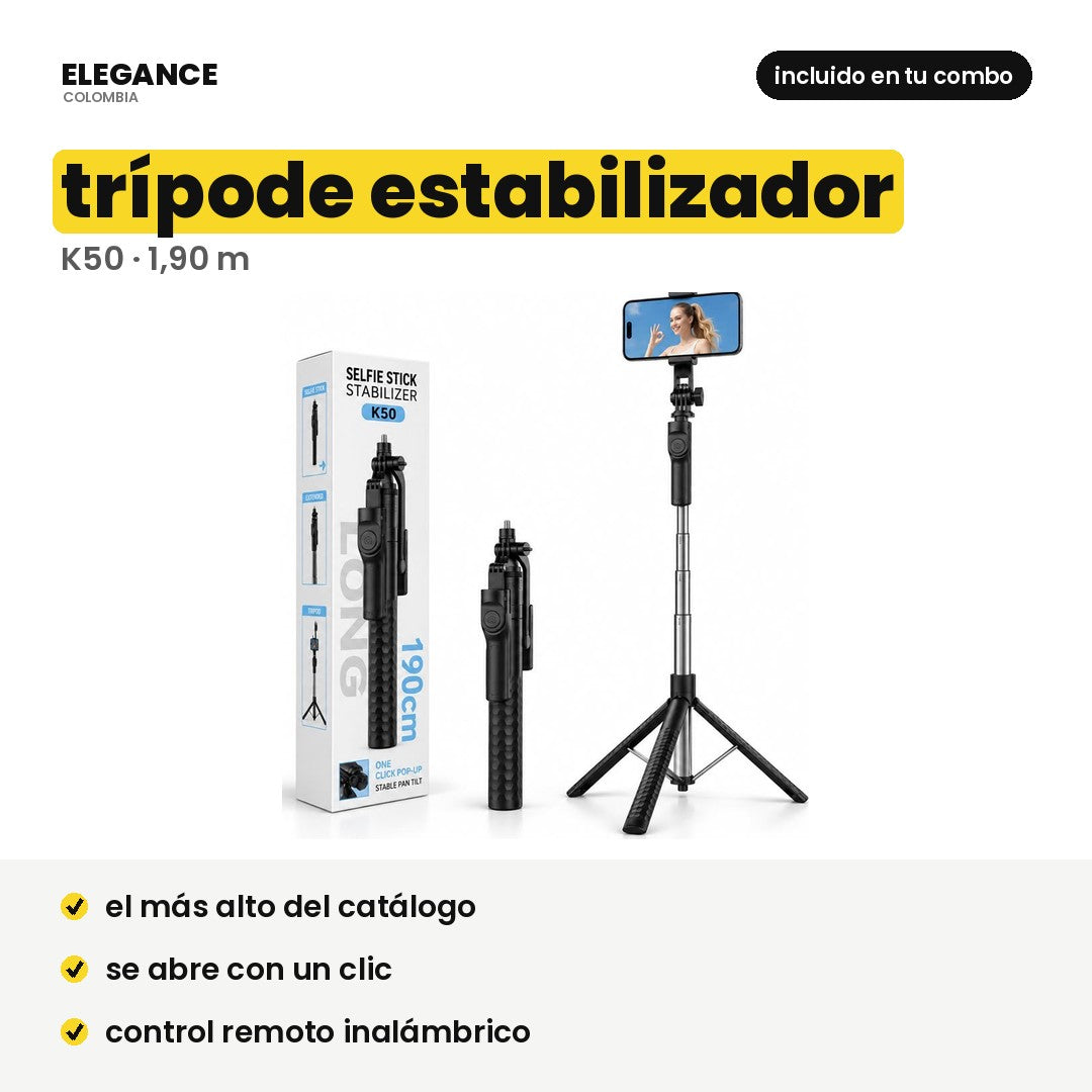 K50 incluido en el Combo Pro 190