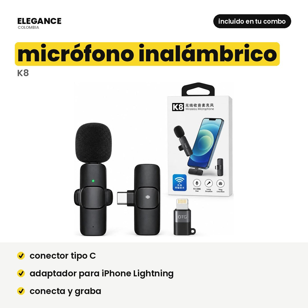 K8 incluido en el Combo Maquillaje