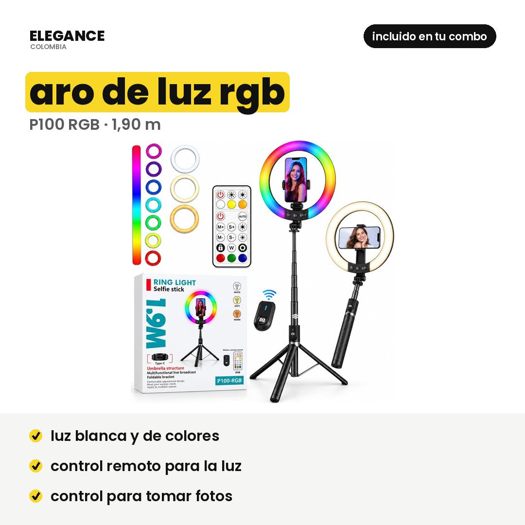P100 incluido en el Combo TikTok Live