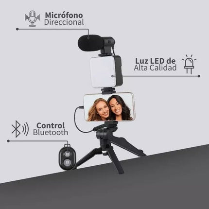 Kit de grabación portátil para creadores - Elegance Colombia