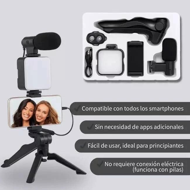 Kit de grabación portátil para creadores - Elegance Colombia