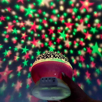 Lampara proyectora de lunas y estrellas ✨ Star master 🌈 - Elegance Colombia