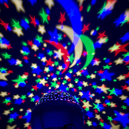 Lampara proyectora de lunas y estrellas ✨ Star master 🌈 - Elegance Colombia