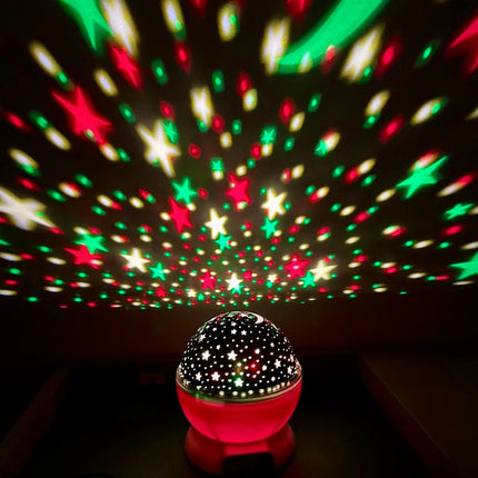 Lampara proyectora de lunas y estrellas ✨ Star master 🌈 - Elegance Colombia