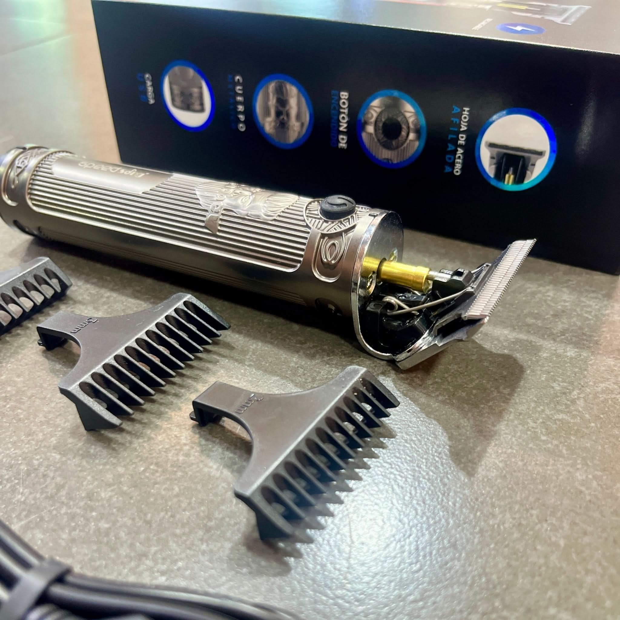 Maquina barbera🧔🏻‍♂️ original Speed Song SG - 1301⚡️profesional - Elegance Colombia