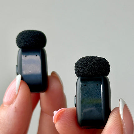 Micrófonos SX35 MINI 🎙️+ caja de carga inalámbrica - Elegance Colombia