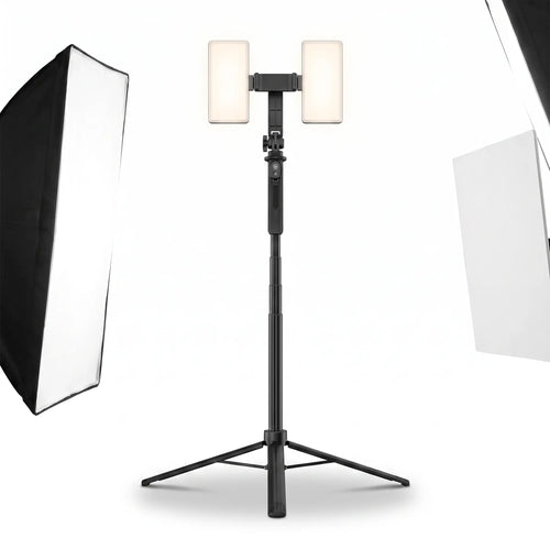 Tripode K06 profesional con dos luces grandes