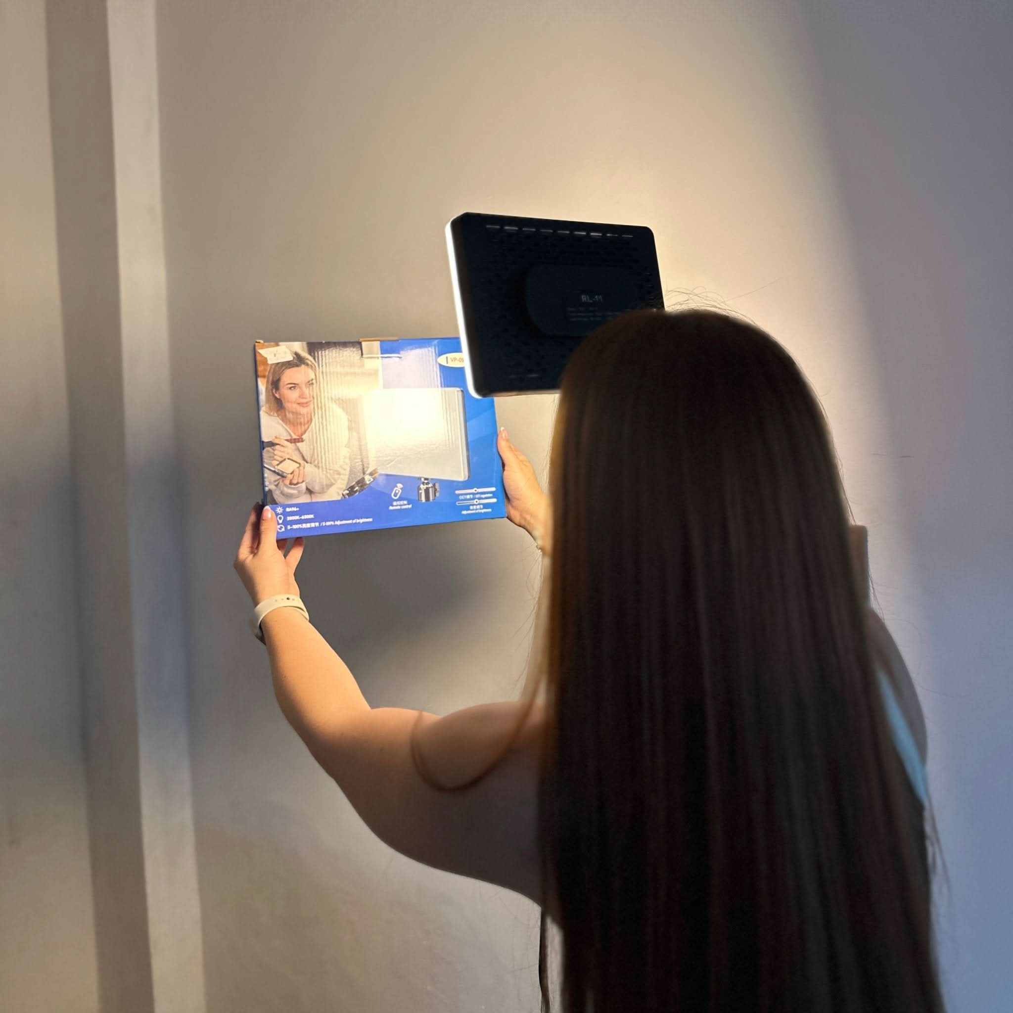 Panel de Luz PRO VP - 097 + Trípode 2m | Iluminación Profesional para Creadores - Elegance Colombia
