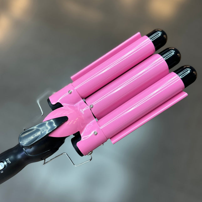 Pinza 3 tubos ondas de sirena - Elegance Colombia