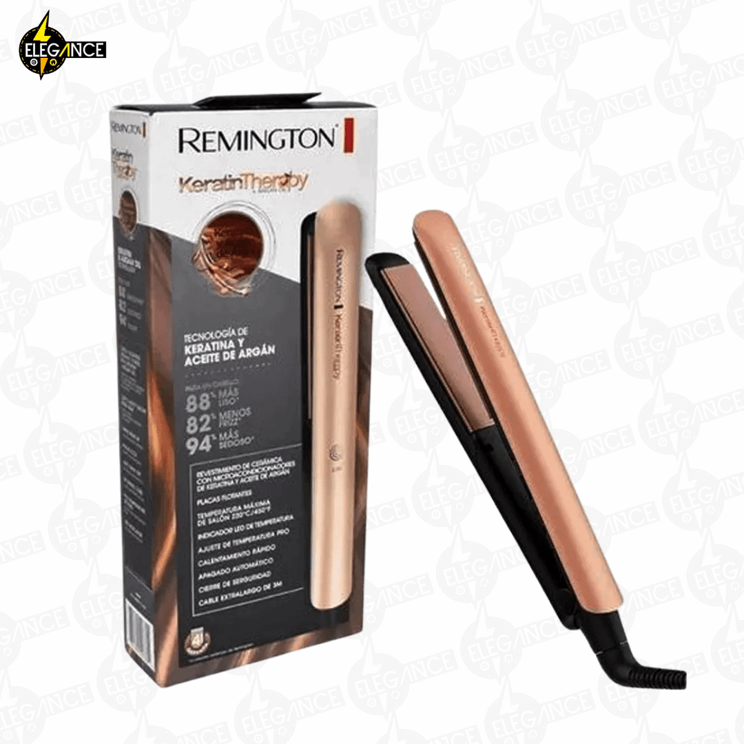 Plancha Profesional Keratina y Aceite de Argán - Elegance Colombia