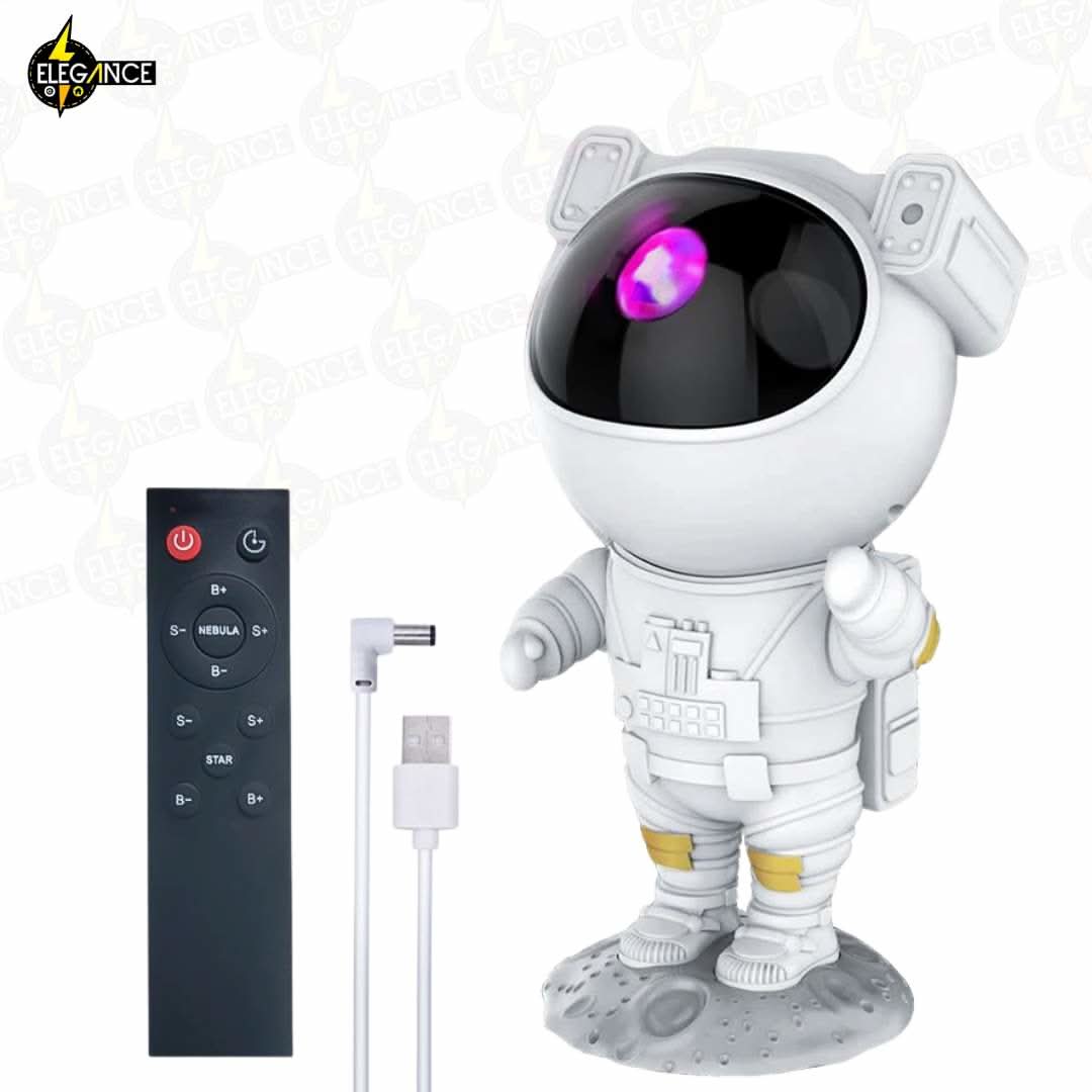 PROYECTOR DE ESTRELLAS EN FORMA DE ASTRONAUTA - Elegance Colombia