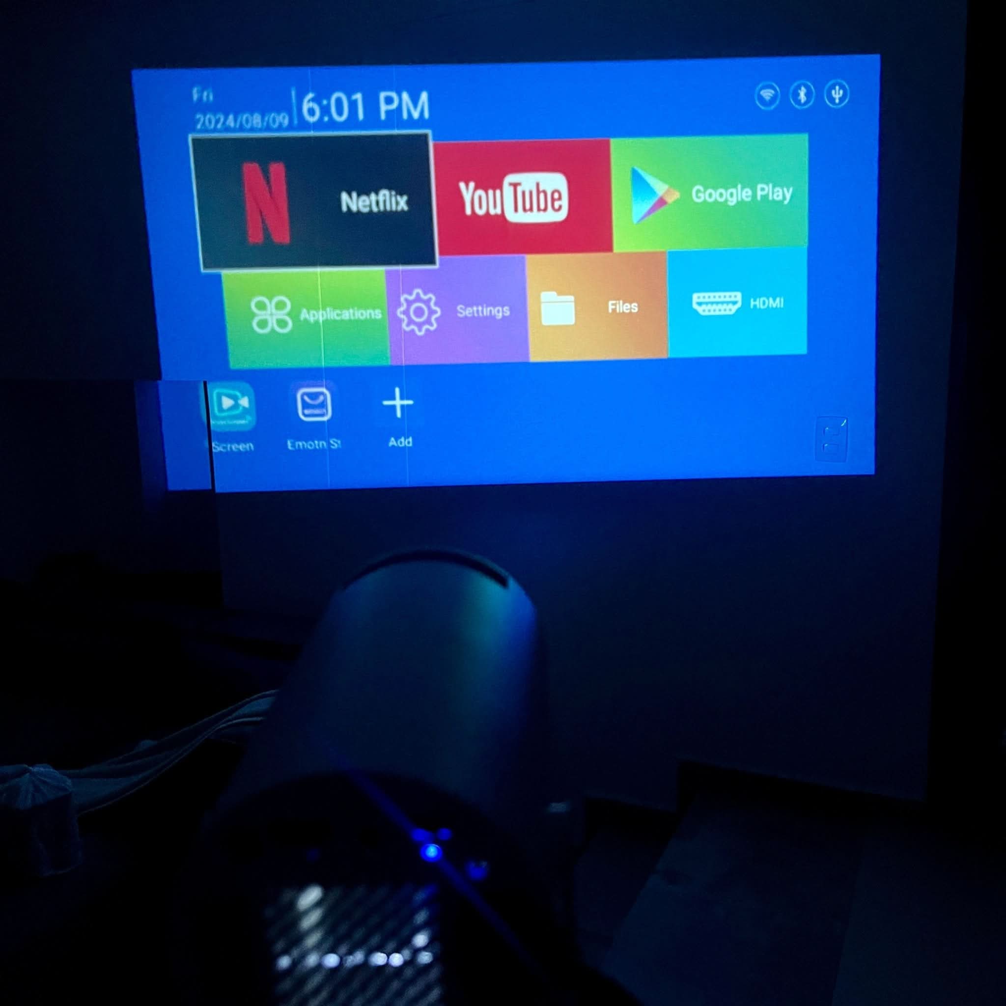Proyector de video andorid 🔥original 4K HY - 300 - Elegance Colombia