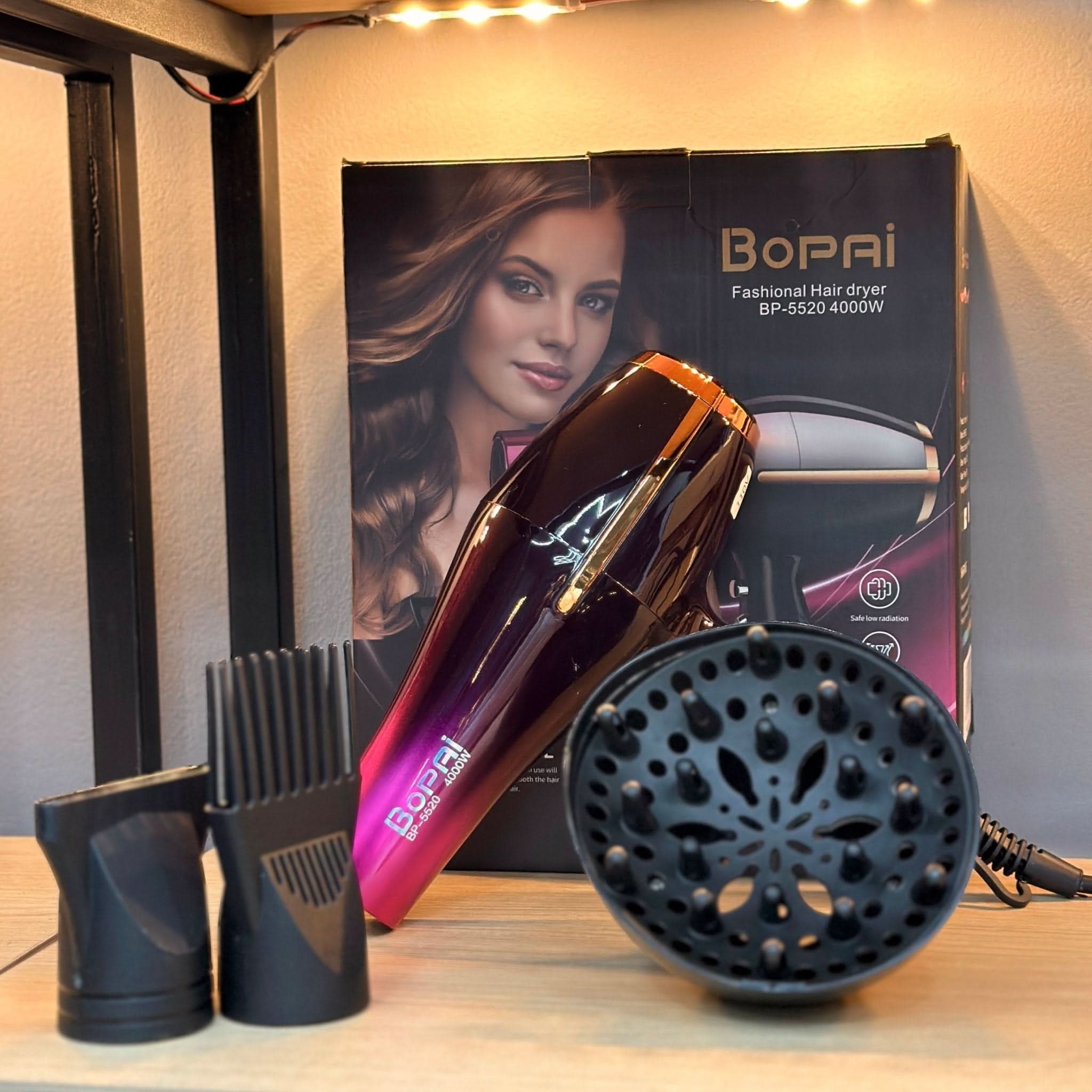 Secador de cabello BOPAI 5520 - Elegance Colombia