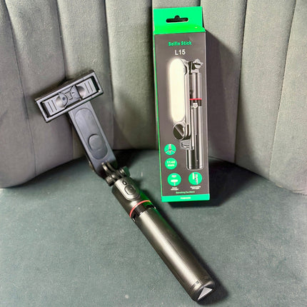 Trípode con luz y control bluetooth L15📸⚡️ - Elegance Colombia