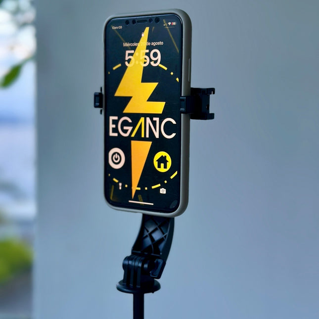 Trípode de aluminio + control bluetooth 📸 1,40 m ⚡️P07Max - Elegance Colombia