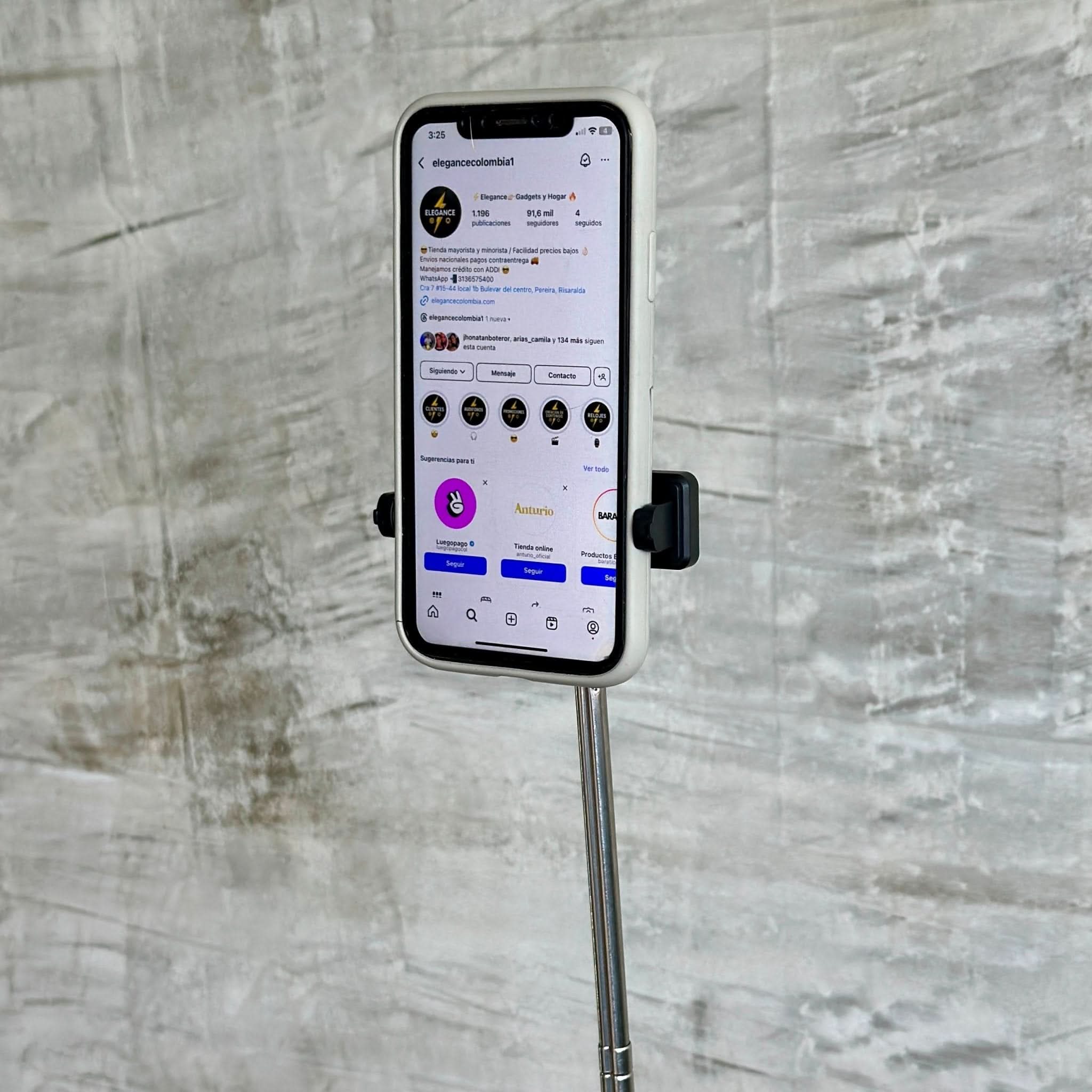 Tripode/ palo selfie JC - 16 🤳⚡️1.10m - Elegance Colombia