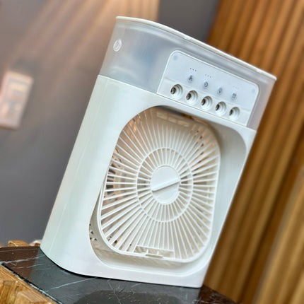 Ventilador de mesa con vapor refrescante ❄️😎 - Elegance Colombia