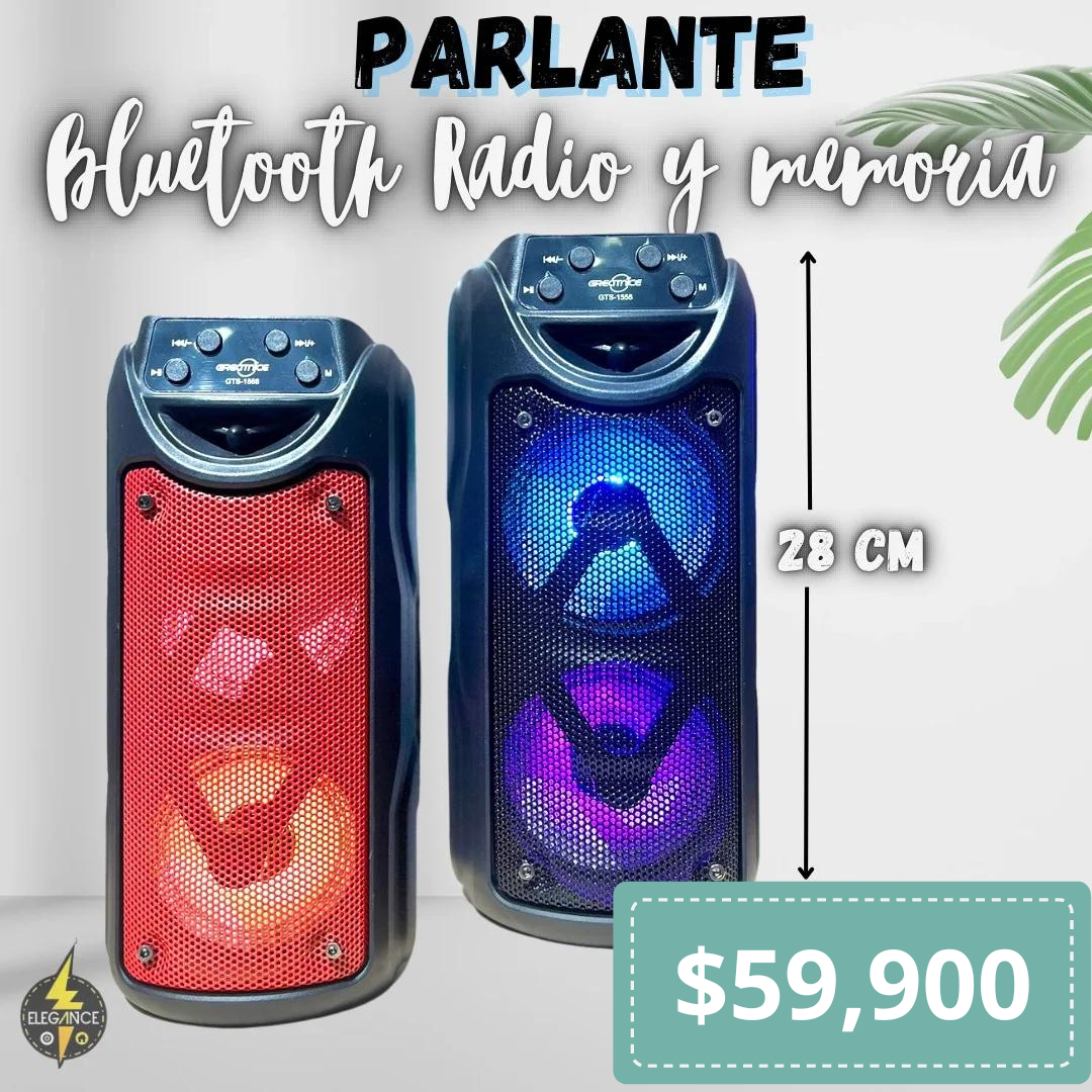 PARLANTE BLUETHOOTH GTS 1558